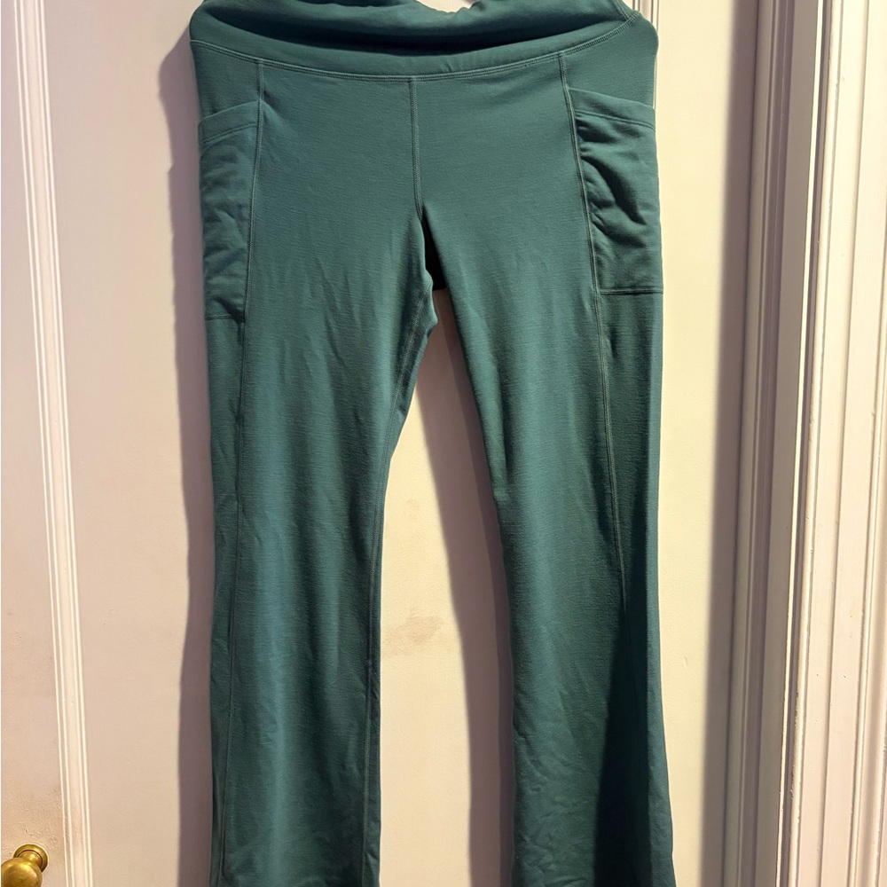 Wool& teal leggings